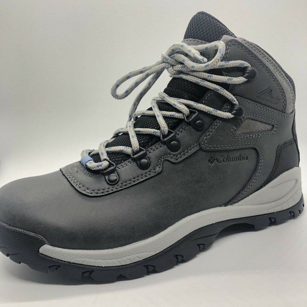 @@@NIB -Columbia Women's Newton Ridge Plus Hiking Boot 9.5 Quarry/Cool Wave@@@